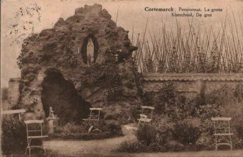 Cortemarck - Kostschool (stempel 1926)